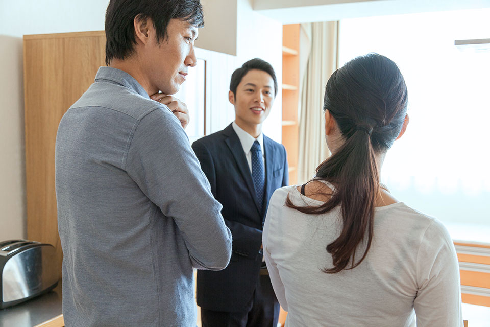 退去立会から工事完了まで物件まるごと担当制！